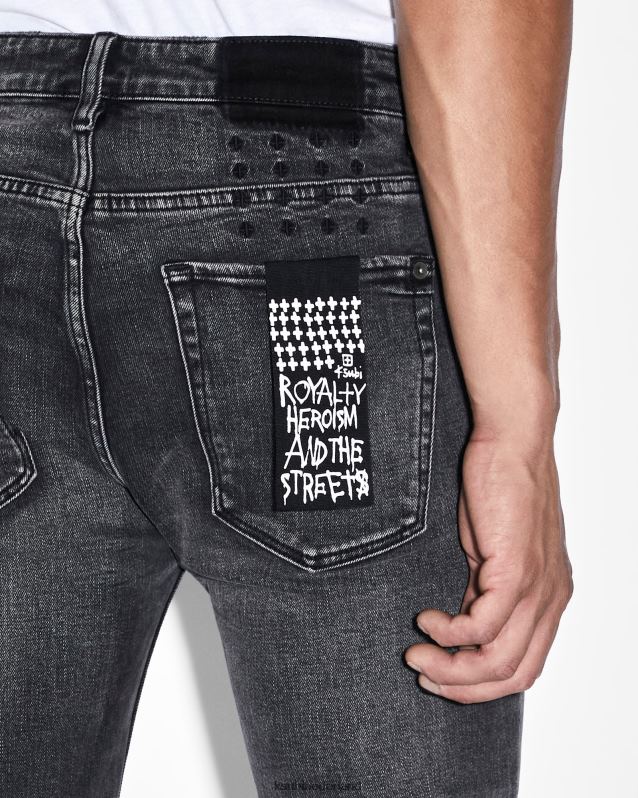 Ksubi mannelijk van winkel XT0TV270 kleding zwart