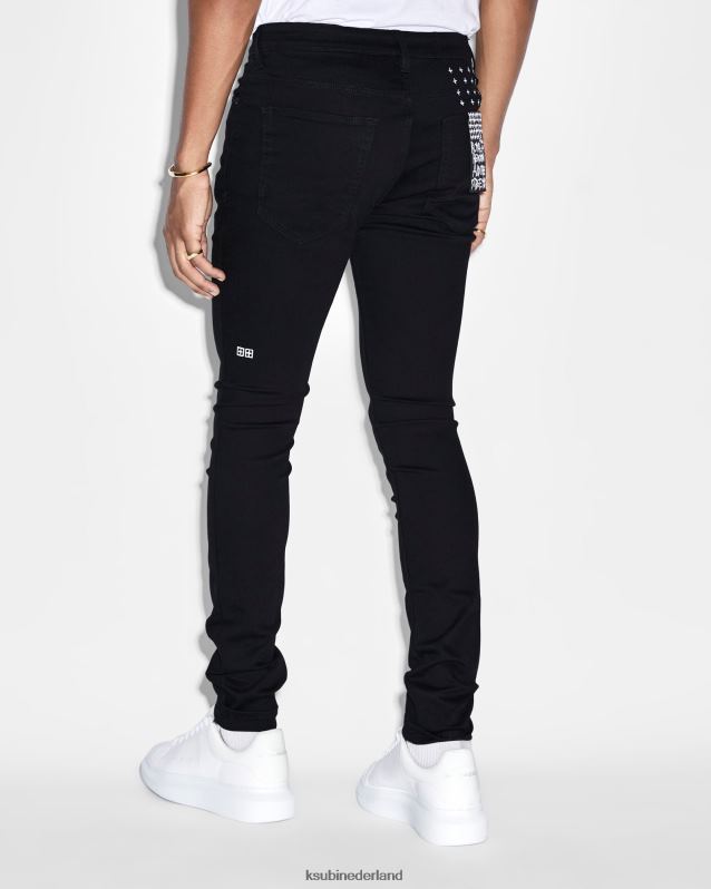 Ksubi mannelijk van winkel XT0TV317 kleding zwart
