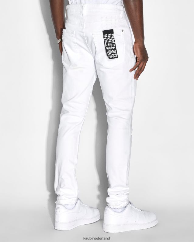 Ksubi mannelijk van winkel XT0TV405 kleding wit