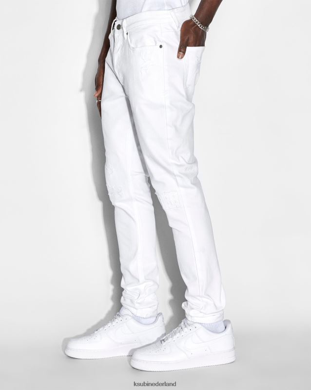 Ksubi mannelijk van winkel XT0TV405 kleding wit
