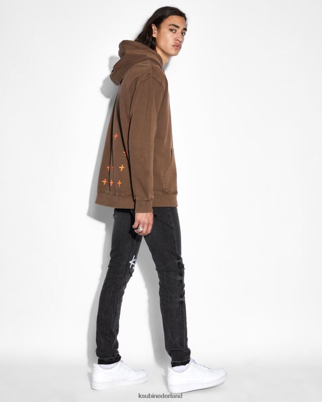 Ksubi mannelijk van winkle 1999 XT0TV480 kleding zwart