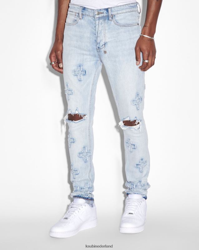 Ksubi mannelijk van winkle kraftwerk XT0TV478 kleding blauw