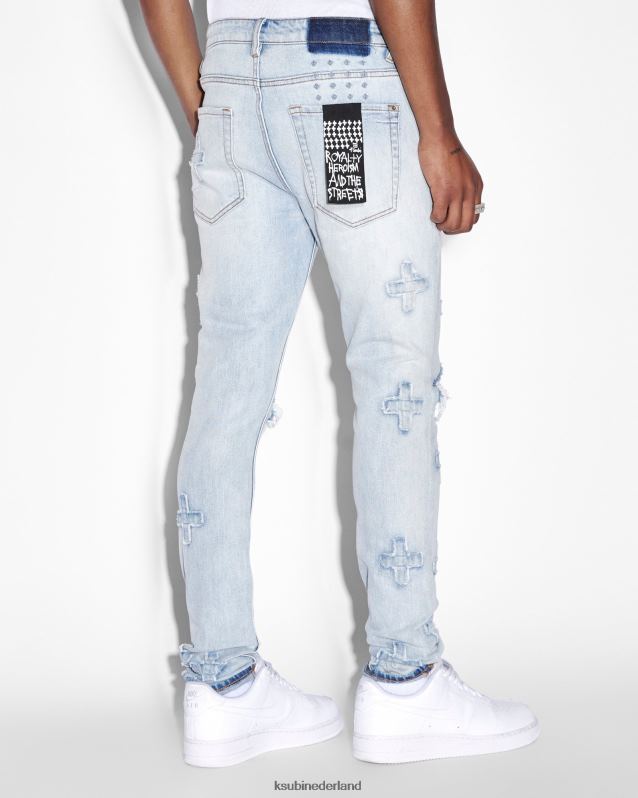 Ksubi mannelijk van winkle kraftwerk XT0TV478 kleding blauw