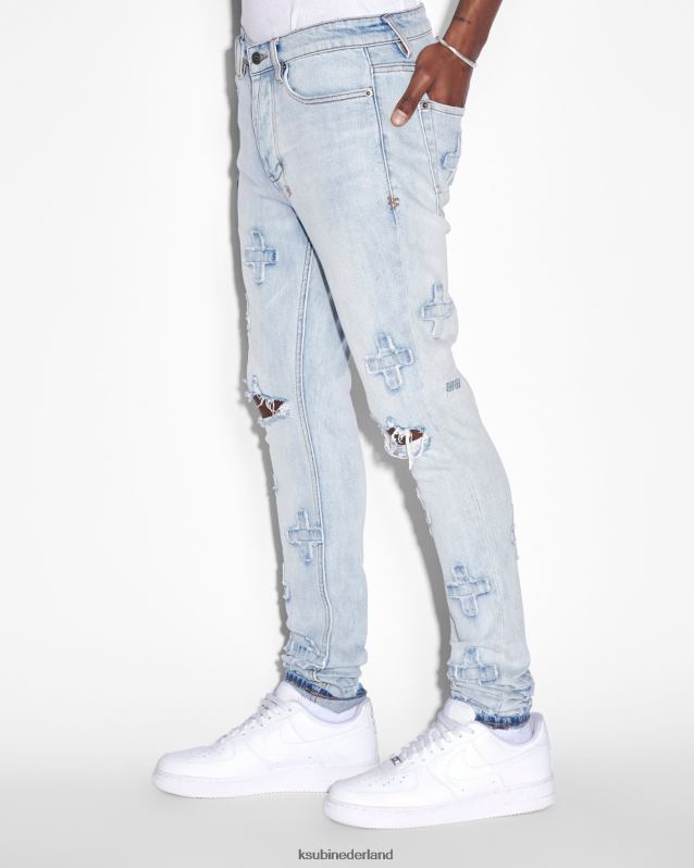 Ksubi mannelijk van winkle kraftwerk XT0TV478 kleding blauw
