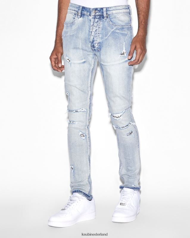 Ksubi mannelijk van winkle-punk XT0TV316 kleding blauw