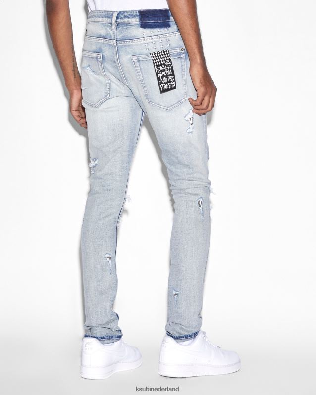 Ksubi mannelijk van winkle-punk XT0TV316 kleding blauw