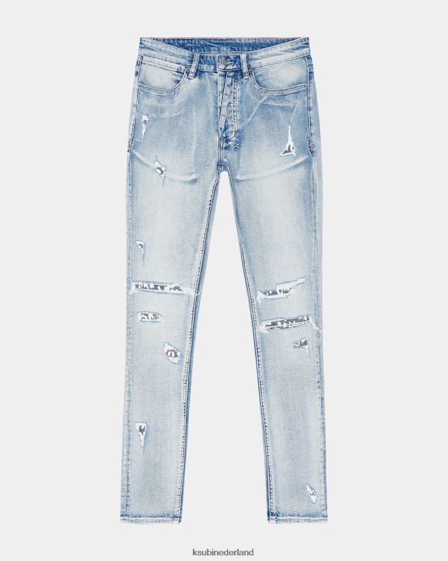 Ksubi mannelijk van winkle-punk XT0TV316 kleding blauw
