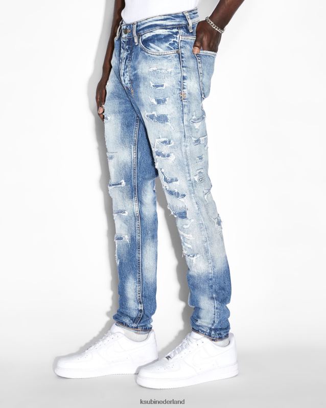 Ksubi mannelijk van winkle tektonik gebeld XT0TV394 kleding blauw