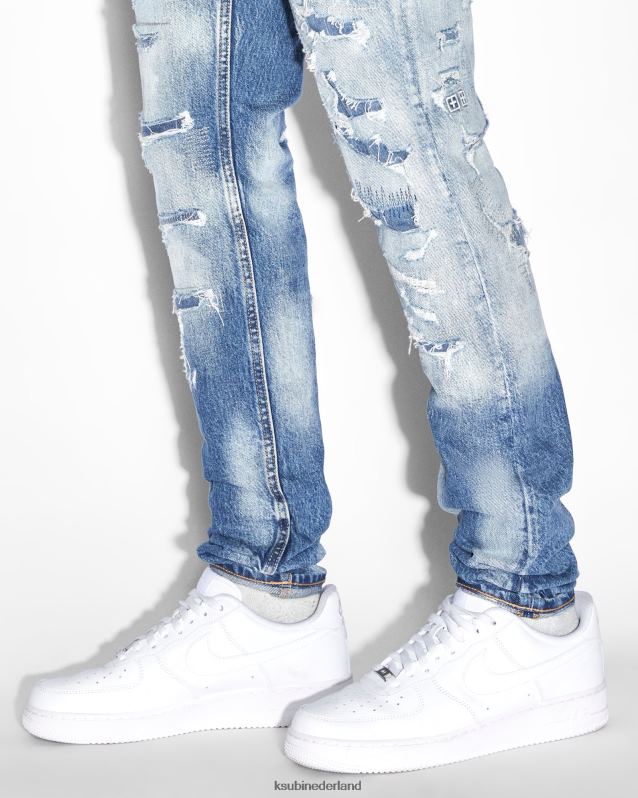 Ksubi mannelijk van winkle tektonik gebeld XT0TV394 kleding blauw