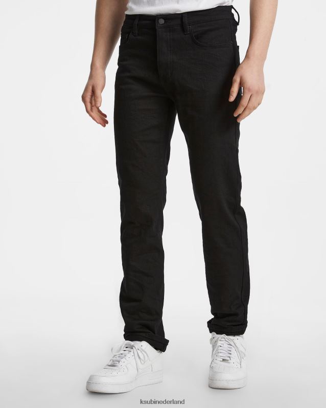 Ksubi mannelijk wazige aas XT0TV362 kleding zwart