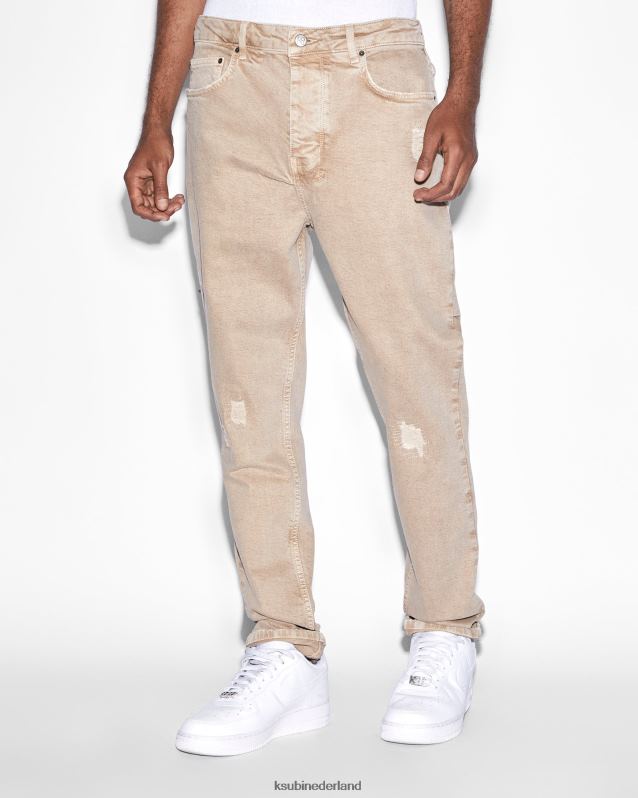 Ksubi mannelijk wolfgang aardetinten XT0TV348 kleding bruin wassen