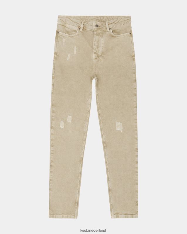 Ksubi mannelijk wolfgang aardetinten XT0TV348 kleding bruin wassen