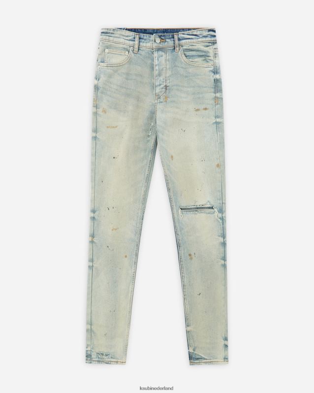 Ksubi mannelijk zo snel mogelijk tyy olievlek XT0TV497 kleding blauw