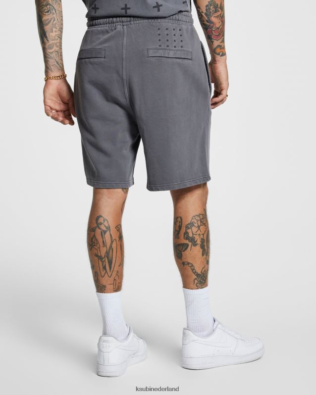 Ksubi mannelijk 4 x 4 trak kort XT0TV450 kleding houtskool