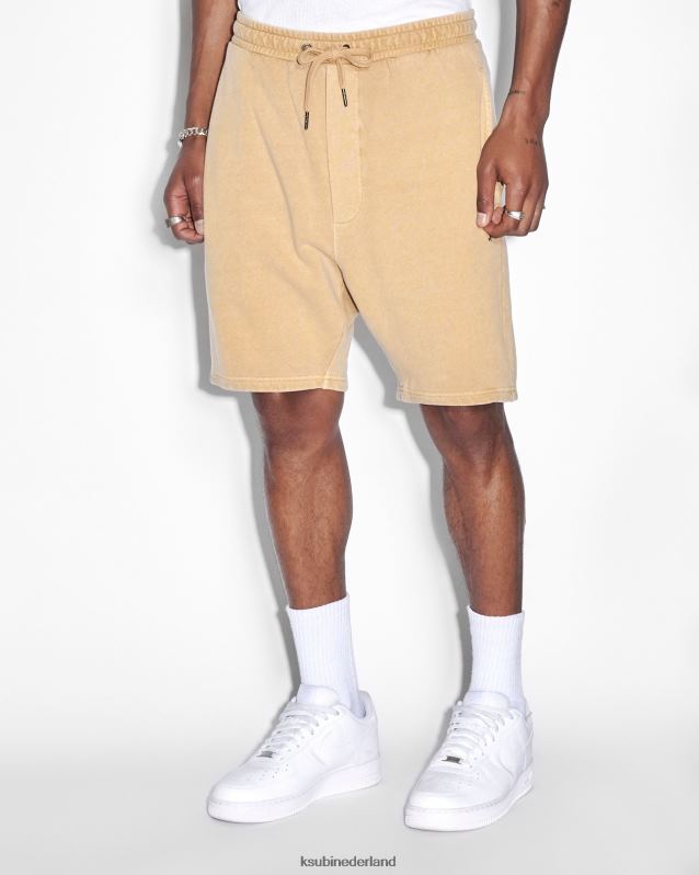 Ksubi mannelijk 4x4 trak kort XT0TV462 kleding donker barnsteen