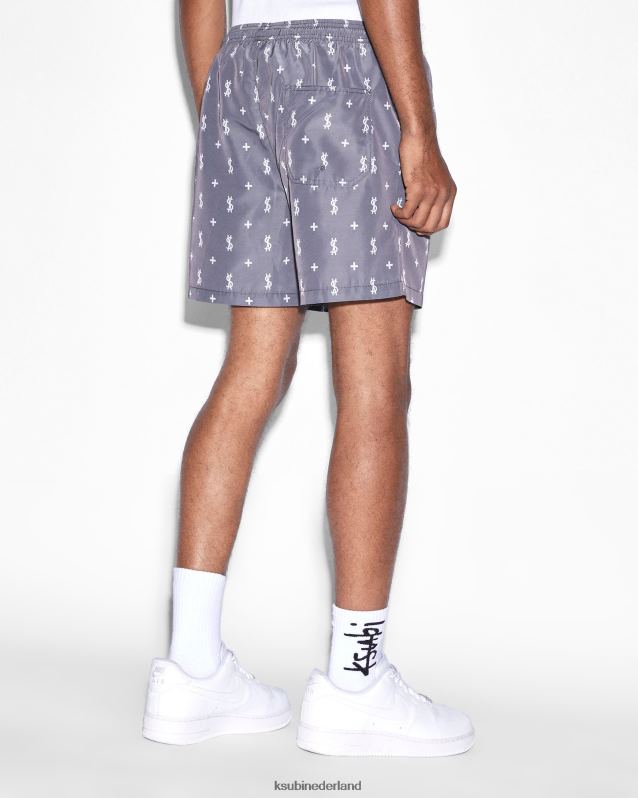 Ksubi mannelijk allstar boardshort XT0TV463 kleding zwart