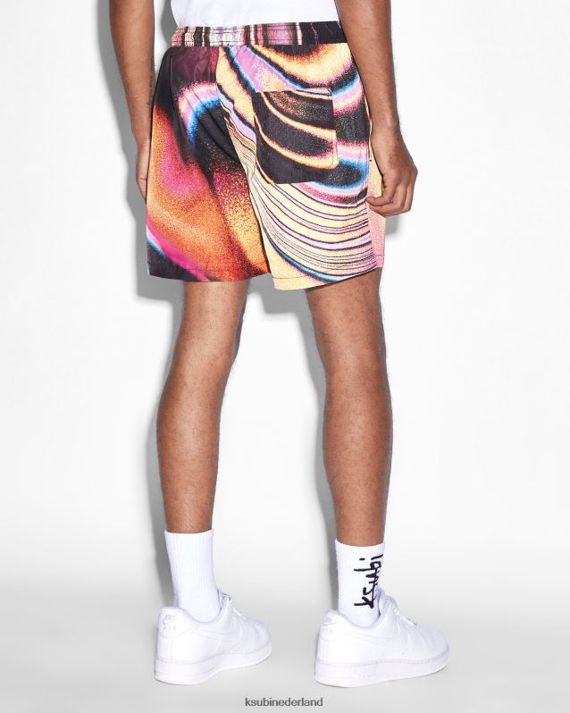 Ksubi mannelijk mindstate boardshort XT0TV501 kleding afdrukken