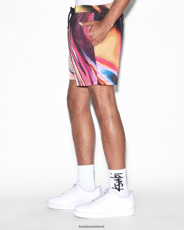 Ksubi mannelijk mindstate boardshort XT0TV501 kleding afdrukken
