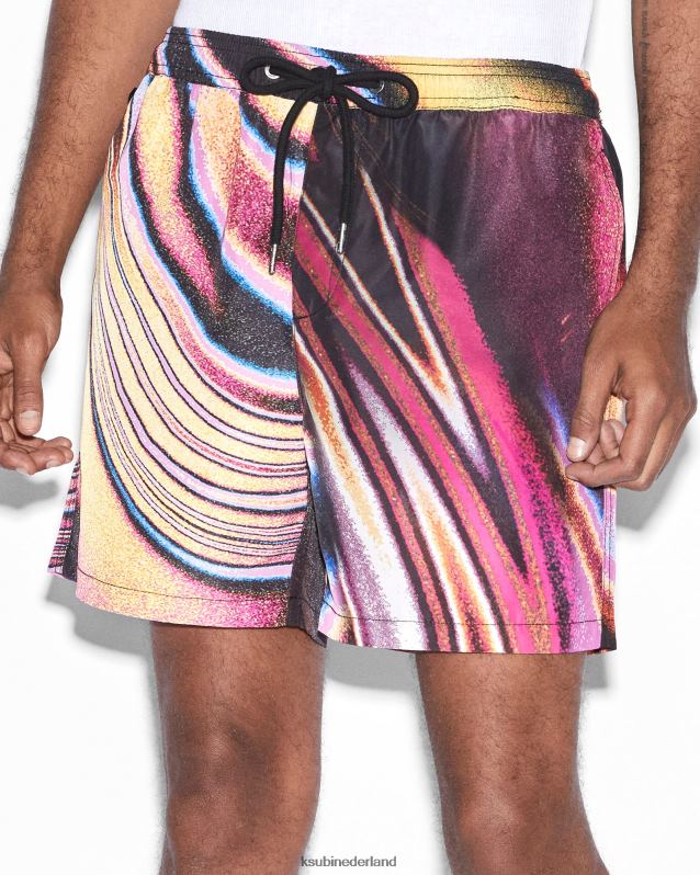 Ksubi mannelijk mindstate boardshort XT0TV501 kleding afdrukken