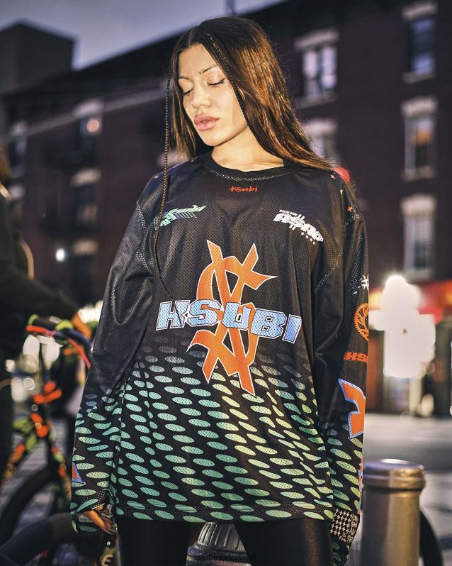 Ksubi mannelijk zo snel mogelijk Tyy Moto Jersey XT0TV488 kleding zwart