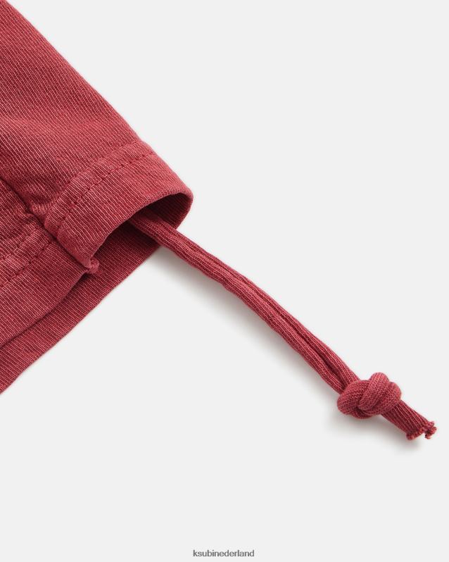 Ksubi mannelijk 999 schedel kash ss tee bloed XT0TV192 kleding rood