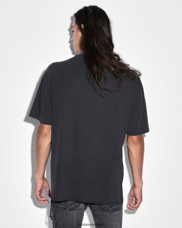 Ksubi mannelijk Biggie SS-T-shirt XT0TV384 kleding zwart