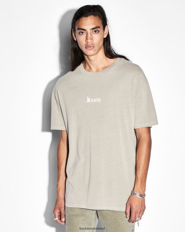 Ksubi mannelijk dromend Biggie SS T-shirt XT0TV446 kleding binnenland
