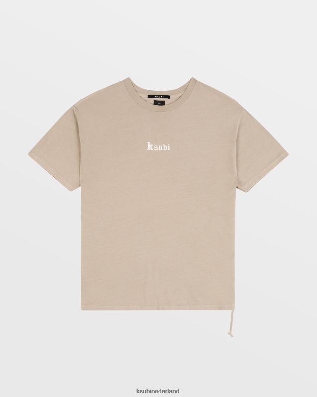 Ksubi mannelijk dromend Biggie SS T-shirt XT0TV446 kleding binnenland