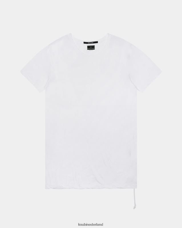 Ksubi mannelijk sioux ss tee XT0TV387 kleding wit
