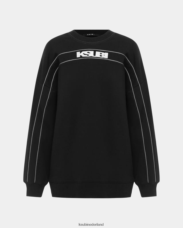 Ksubi vrouwelijk Oh g-crew uit de jaren 90 XT0TV59 kleding zwart