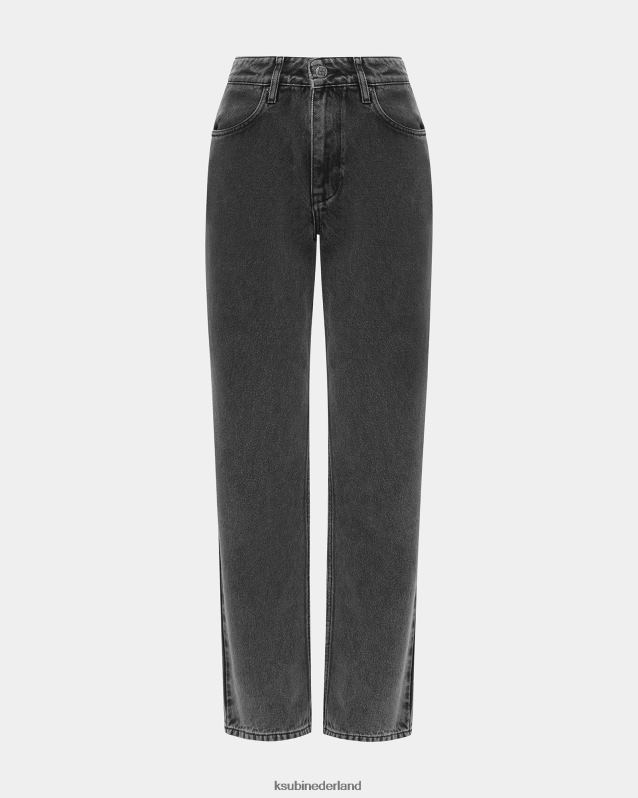 Ksubi vrouwelijk Brooklyn Jean Daze-reis XT0TV42 kleding vervaagd zwart