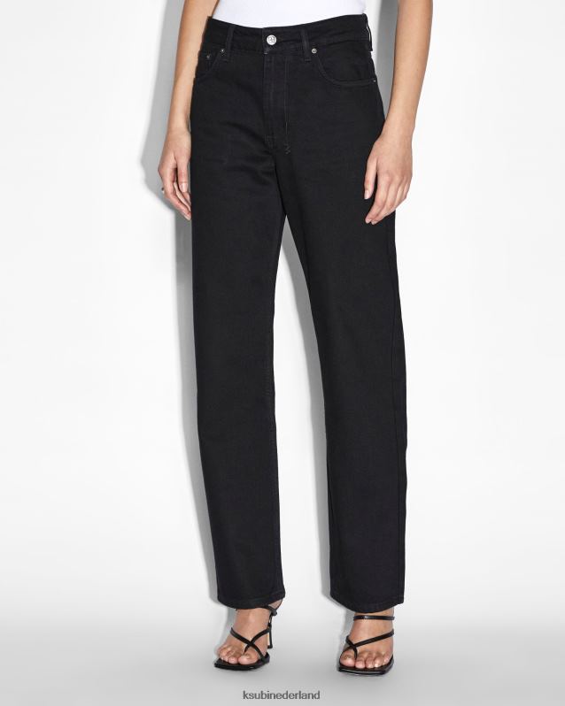 Ksubi vrouwelijk Brooklyn XT0TV115 kleding pikzwart