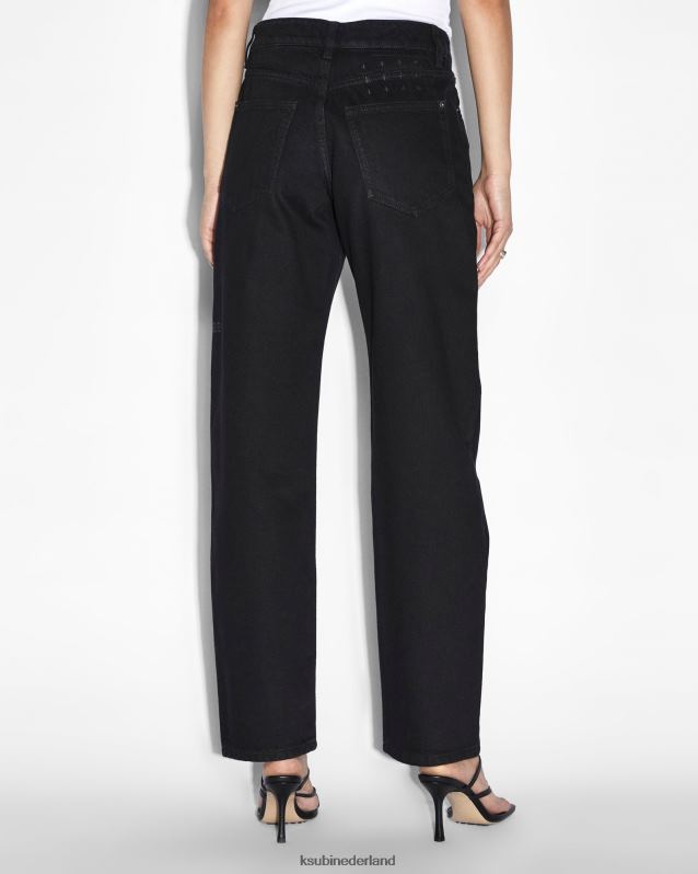 Ksubi vrouwelijk Brooklyn XT0TV115 kleding pikzwart