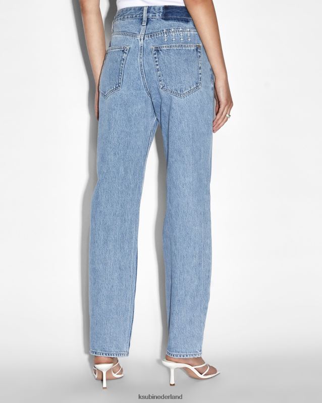 Ksubi vrouwelijk Brooklyn XT0TV39 kleding blauw