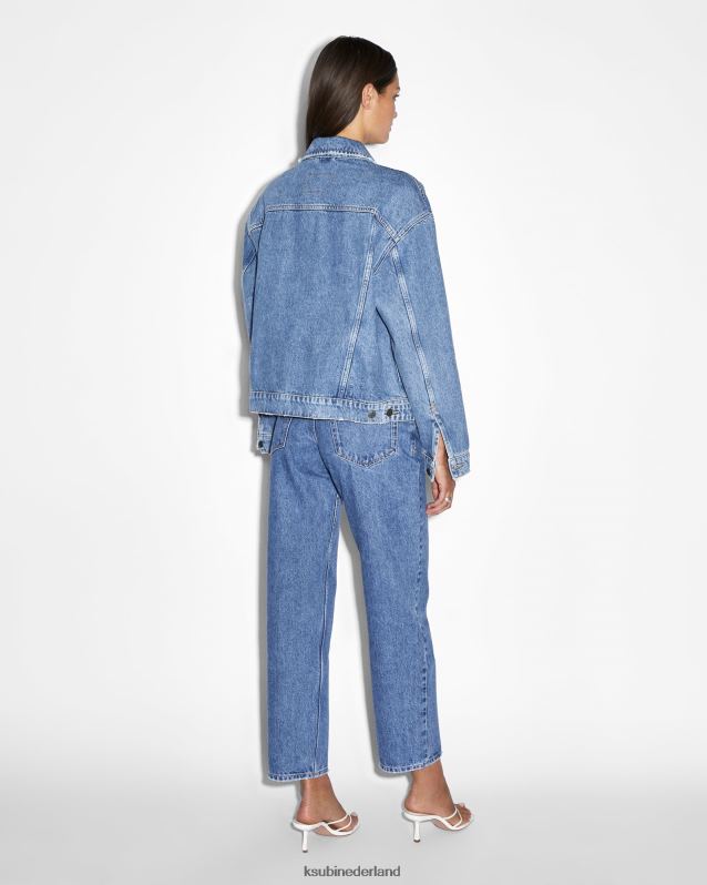Ksubi vrouwelijk Brooklyn erfgoed XT0TV82 kleding blauw