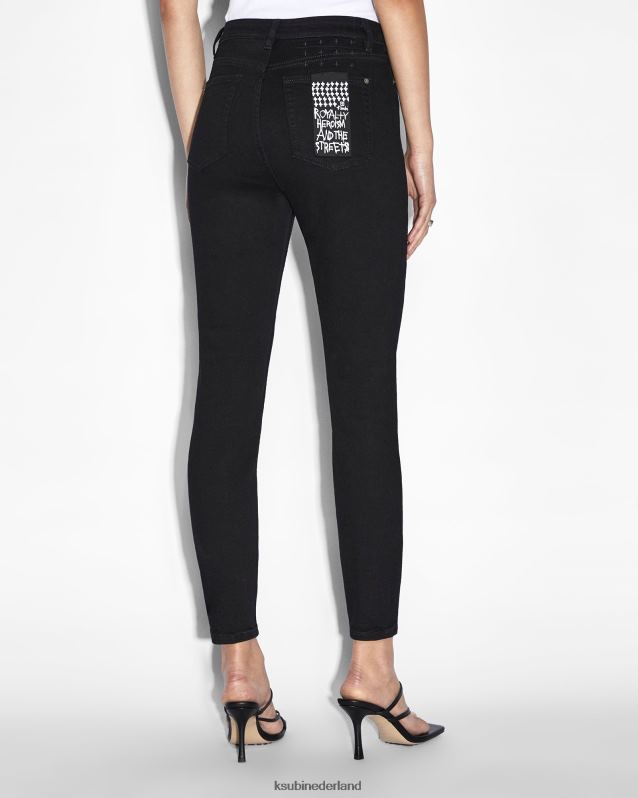 Ksubi vrouwelijk Hallo, verspild XT0TV92 kleding pikzwart
