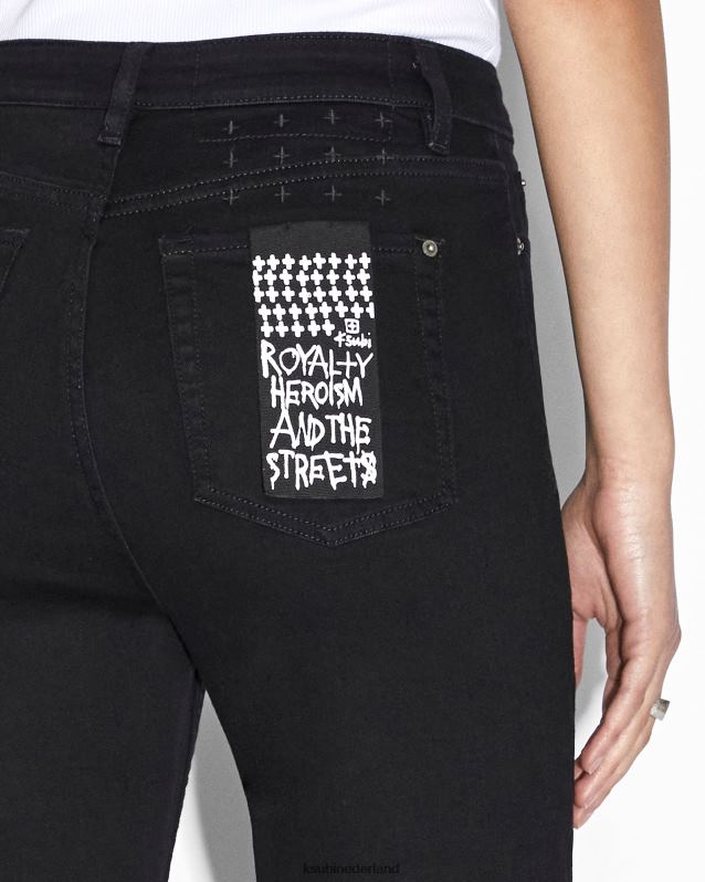 Ksubi vrouwelijk Hallo, verspild XT0TV92 kleding pikzwart