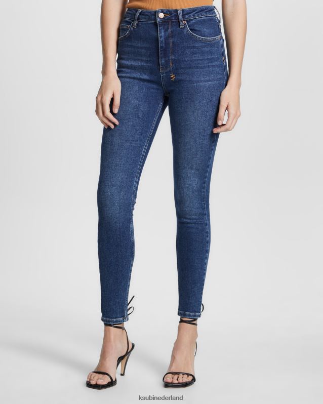 Ksubi vrouwelijk Hallo verspilde bel XT0TV178 kleding blauw
