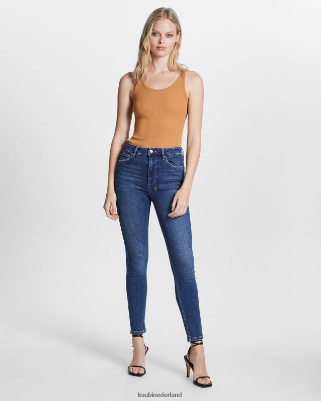 Ksubi vrouwelijk Hallo verspilde bel XT0TV178 kleding blauw