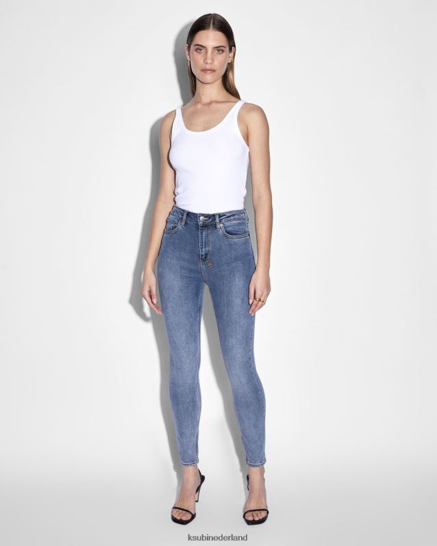 Ksubi vrouwelijk Hallo, verspilde echte vintage XT0TV137 kleding blauw