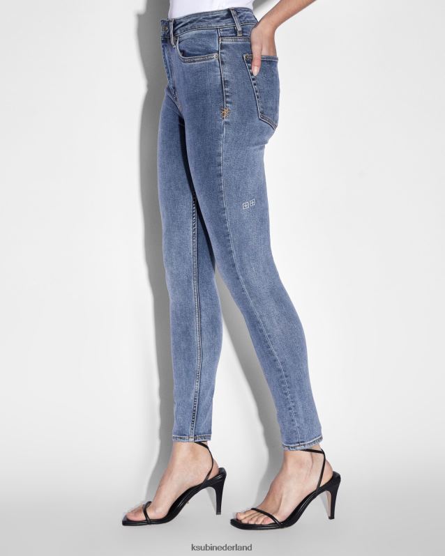 Ksubi vrouwelijk Hallo, verspilde echte vintage XT0TV137 kleding blauw