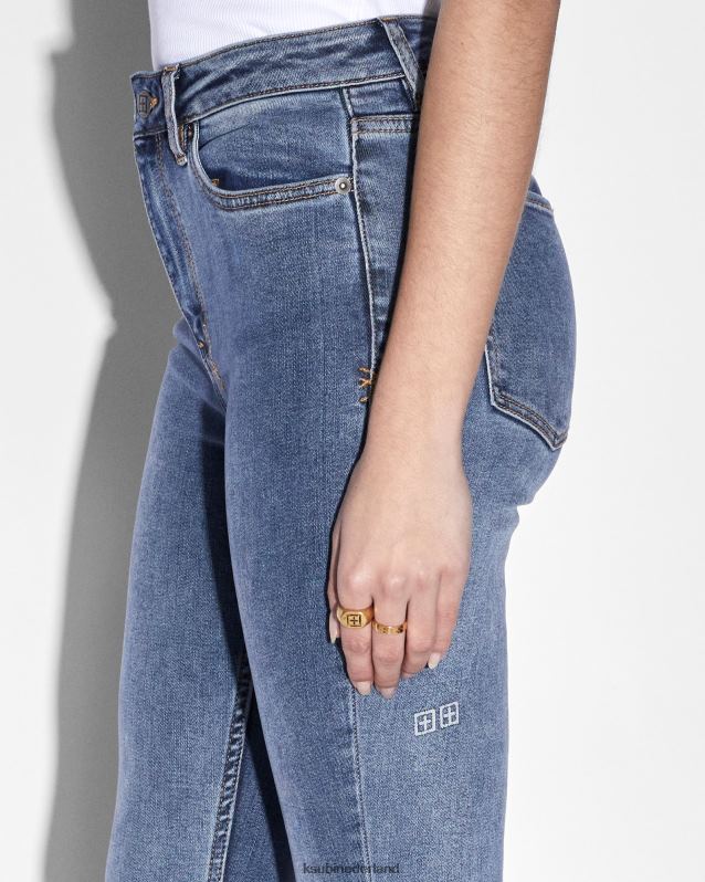Ksubi vrouwelijk Hallo, verspilde echte vintage XT0TV137 kleding blauw