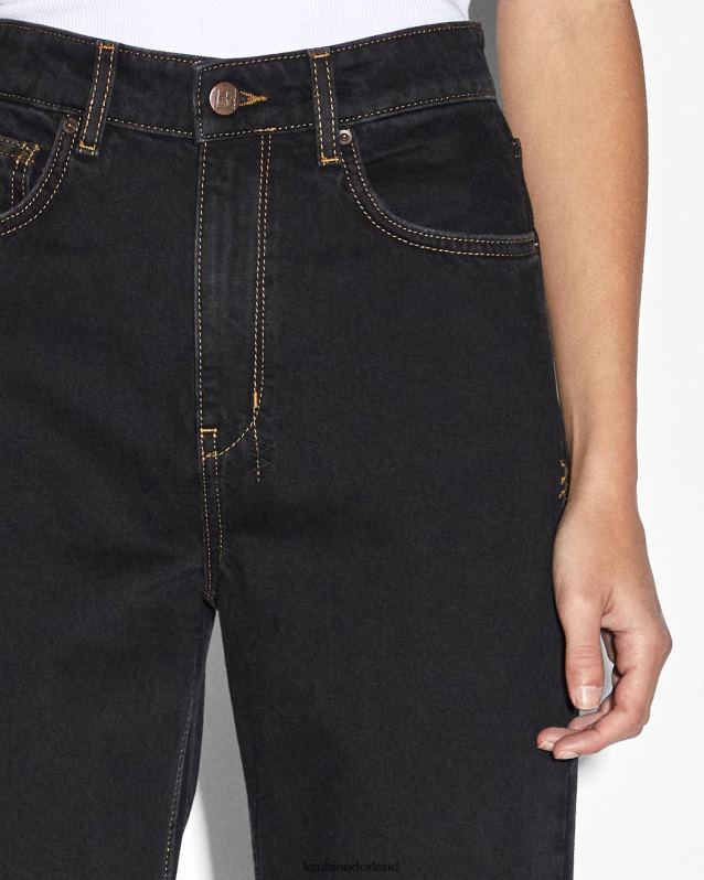 Ksubi vrouwelijk afspeelhoogte XT0TV83 kleding zwart
