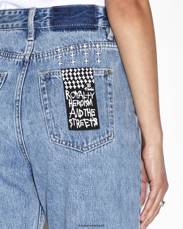 Ksubi vrouwelijk afspelen XT0TV140 kleding blauw