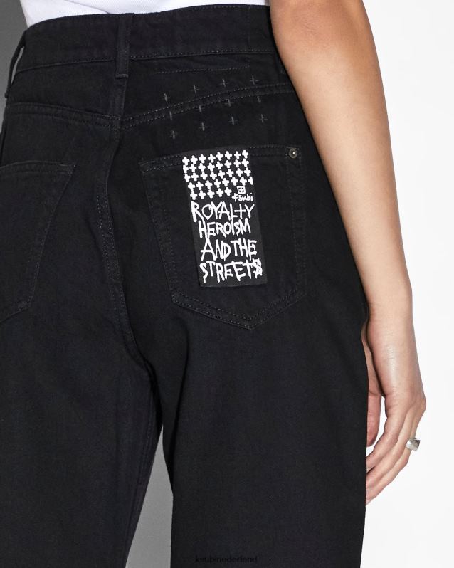 Ksubi vrouwelijk afspelen XT0TV44 kleding pikzwart