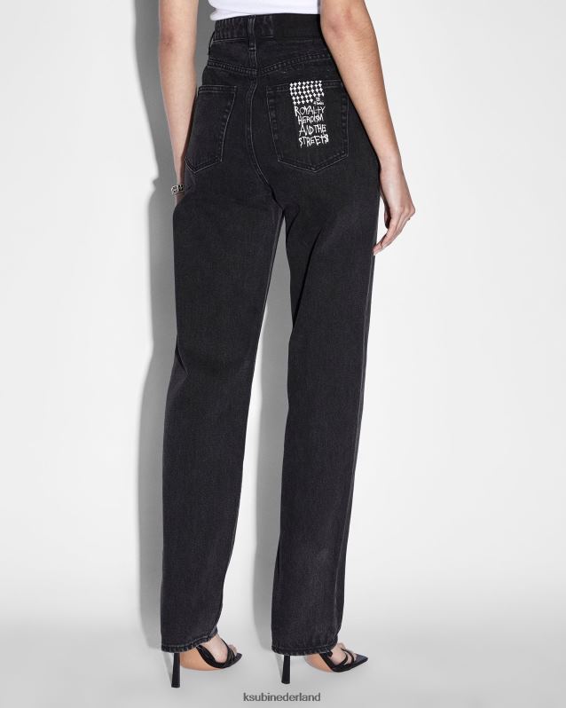 Ksubi vrouwelijk afspelen noir XT0TV134 kleding zwart