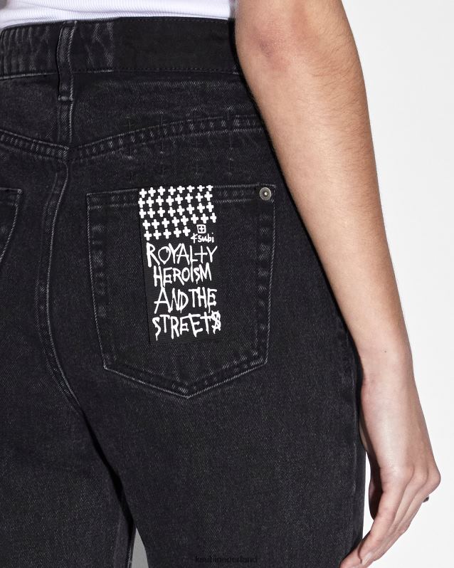 Ksubi vrouwelijk afspelen noir XT0TV134 kleding zwart