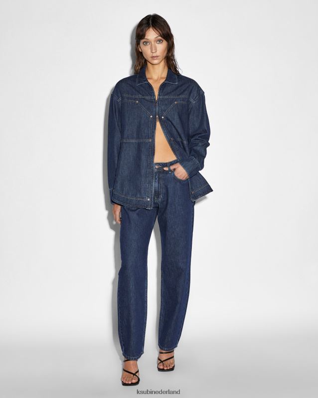 Ksubi vrouwelijk erfenis van brooklyn timmerman XT0TV66 kleding blauw