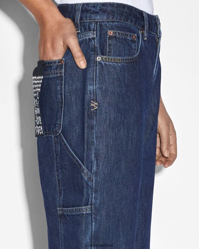 Ksubi vrouwelijk erfenis van brooklyn timmerman XT0TV66 kleding blauw