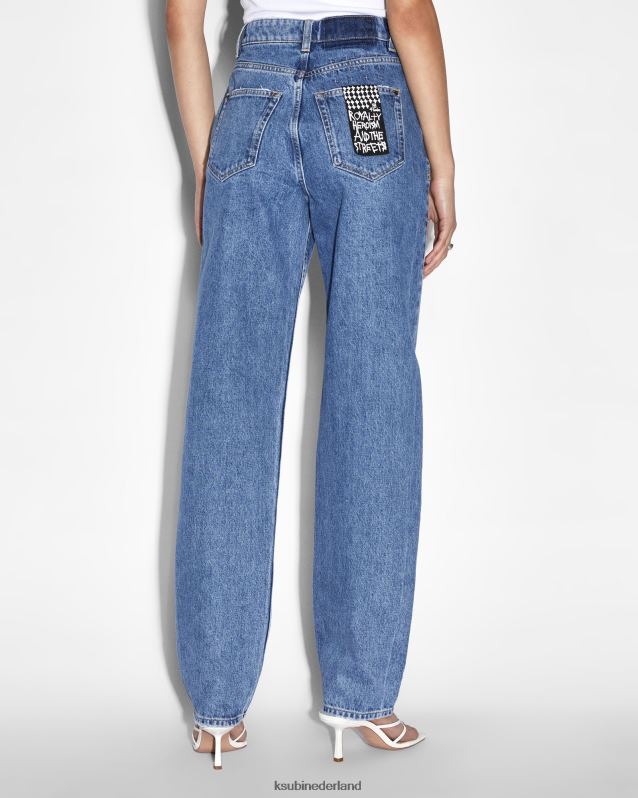 Ksubi vrouwelijk erfgoed afspelen XT0TV85 kleding blauw